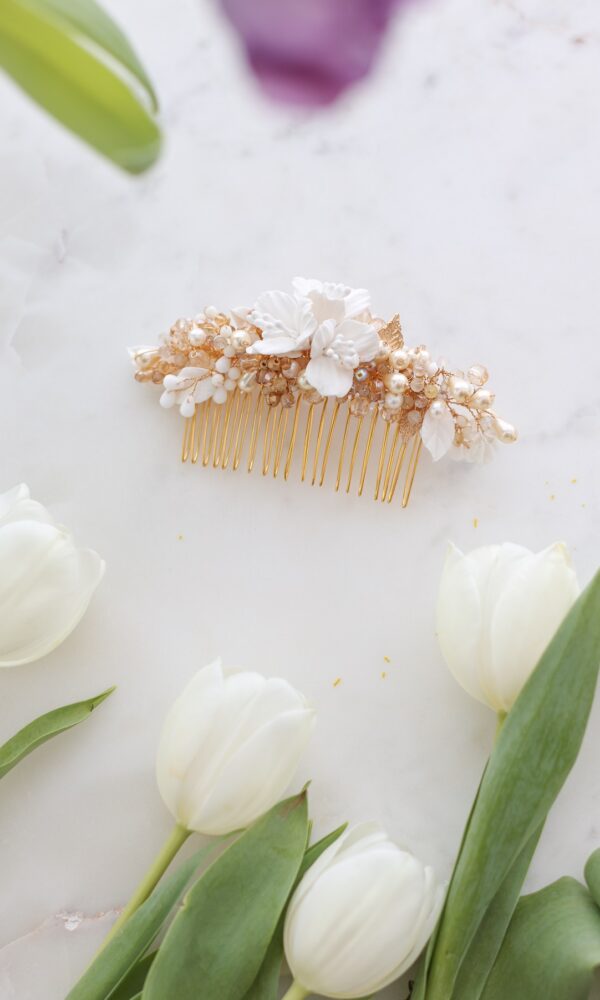 Iris - romantic hair comb